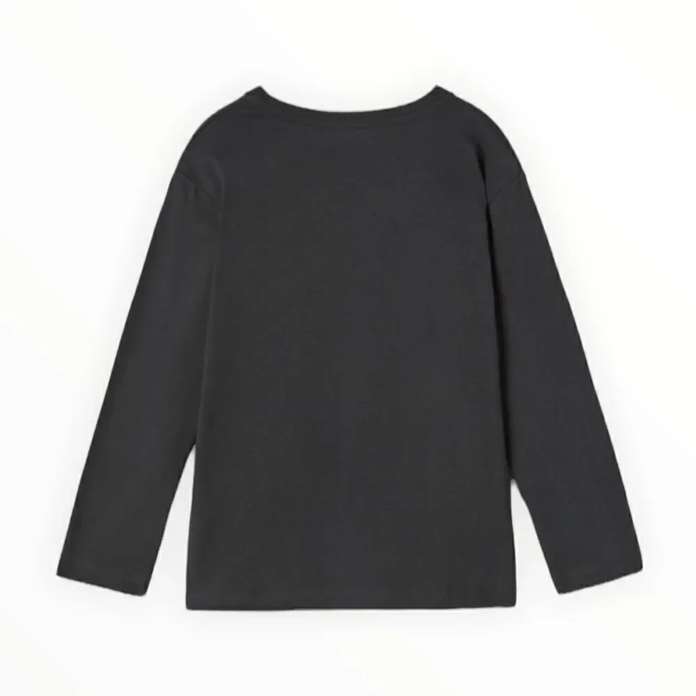 ZARA Kids | Gray | FIND ME HERE TEXT PRINT T-SHIRT